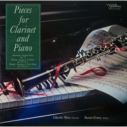 Robert Schumann / Johannes Brahms / Charles West / Susan Grace (2) Pieces For Clarinet And Piano Vinyl LP USED
