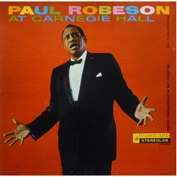 Paul Robeson At Carnegie Hall Vinyl LP USED
