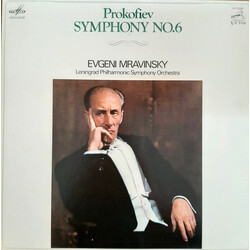 Sergei Prokofiev / Leningrad Philharmonic Orchestra / Evgeny Mravinsky Symphony No. 6 Vinyl LP USED