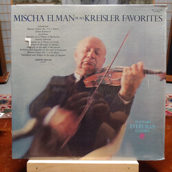 Mischa Elman / Joseph Seiger Mischa Elman Plays Kreisler Favorites Vinyl LP USED