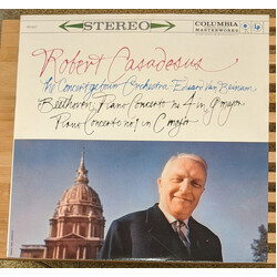 Robert Casadesus / Eduard Van Beinum / Concertgebouworkest / Ludwig van Beethoven Piano Concertos No. 4 & 1 Vinyl LP USED