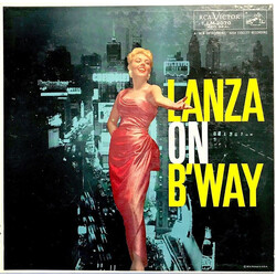 Mario Lanza Lanza On B'way Vinyl LP USED