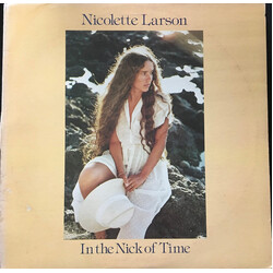 Nicolette Larson In The Nick Of Time Vinyl LP USED