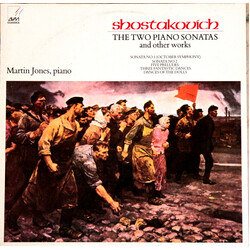 Dmitri Shostakovich / Martin Jones (3) The Two Piano Sonatas and other works Vinyl LP USED