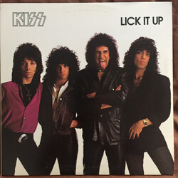 Kiss Lick It Up Vinyl LP USED