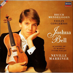 Max Bruch / Felix Mendelssohn-Bartholdy / Joshua Bell / The Academy Of St. Martin-in-the-Fields / Sir Neville Marriner Violin Concertos Vinyl LP USED