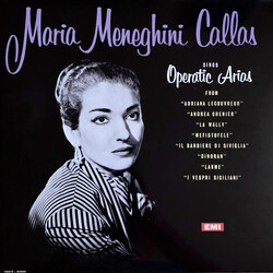 Maria Callas Sings Operatic Arias Vinyl LP USED