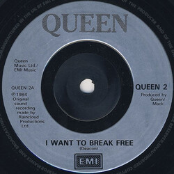 Queen I Want To Break Free USED VINYL 7INCH 45 RPM SINGLE
