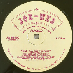 Alfonzo Girl, You Are The One USED VINYL 12INCH
