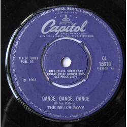 The Beach Boys Dance, Dance, Dance USED VINYL 7INCH SINGLE 45 RPM MONO