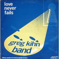 Greg Kihn Band Love Never Fails USED VINYL 12INCH 33 S RPM