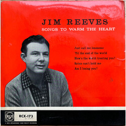 Jim Reeves Songs To Warm The Heart USED VINYL 7INCH 45 RPM EP MONO