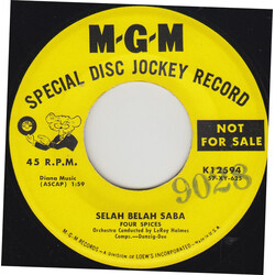 Four Spices Selah Belah Saba / Kitty USED VINYL 7INCH 45 RPM PROMO