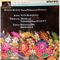 Zoltán Kodály / Pyotr Ilyich Tchaikovsky / Jakov Gotovac / Wiener Philharmoniker / Rudolf Kempe Hary Janos / Theme And Variations / Kolo Vinyl LP USED