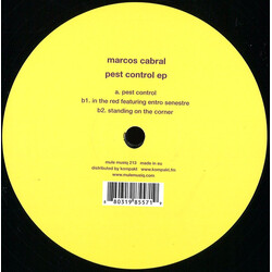 Marcos Cabral Pest Control EP USED VINYL 12INCH 33 S RPM 45 RPM EP