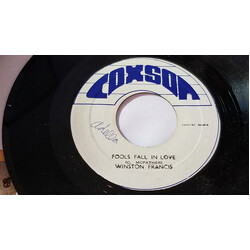 Winston Francis Fools Fall In Love USED VINYL 7INCH 45 RPM SINGLE