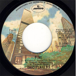 Ohio Players Fire USED VINYL 7INCH 45 RPM SINGLE STYRENE