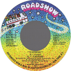 B.T. Express Express USED VINYL 7INCH 45 RPM STYRENE