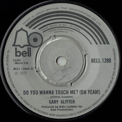 Gary Glitter Do You Wanna Touch Me? (Oh Yeah!) Vinyl 7" USED