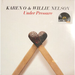 Karen O / Willie Nelson Under Pressure USED VINYL 7INCH 45 RPM SINGLE SIDED RECORD STORE DAY SINGLE