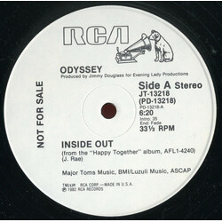 Odyssey (2) Inside Out USED VINYL 12INCH PROMO