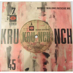 Debbie Malone Rescue Me USED VINYL 7INCH 45 RPM SINGLE