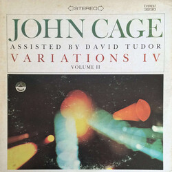 John Cage / David Tudor Variations IV Volume II Vinyl LP USED