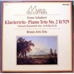 Franz Schubert / Beaux Arts Trio Piano Trio No. 2 D.929 / Triosatz (Sonata) In B Flat D.28 Vinyl LP USED