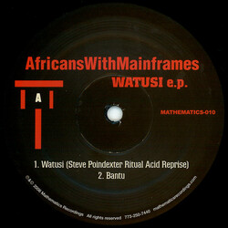 Africans With Mainframes Watusi E.P. USED VINYL 12INCH EP