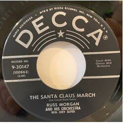 Russ Morgan And His Orchestra / Jo Alfidi The Santa Claus March USED VINYL 7INCH 45 RPM