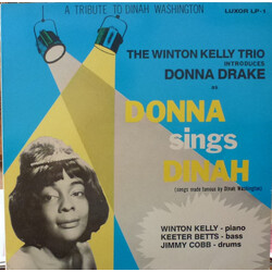 Donna Drake (3) Donna Sings Dinah Vinyl LP USED