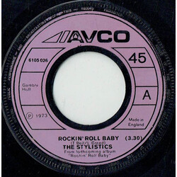 The Stylistics Rockin' Roll Baby Vinyl 7" USED