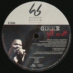 Jill Scott Gimme / He Loves Me (Lyzel In E Flat) (Illegal Remix) USED VINYL 12INCH 33 S RPM PROMO