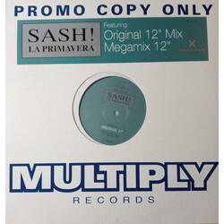 Sash! La Primavera USED VINYL 12INCH 33 S RPM PROMO