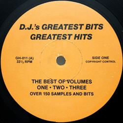 Various D.J.'s Greatest Bits Greatest Hits (The Best Of Volumes One " Two " Three) USED VINYL 12INCH 33 S RPM COMPILATION PARTIALLY UNOFFICIAL