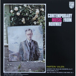 Fartein Valen Concerto For Violin And Orchestra, Op. 37 / Epithalamion, Op. 19 / Trio For Violin , Violoncello And Piano, Op. 5 Vinyl LP USED