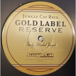 Riffz / Dub Liner Jungle Cat Gold Label Reserve USED VINYL 12INCH 33 S RPM 45 RPM