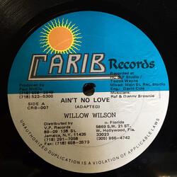 Junior Wilson Ain't No Love USED VINYL 12INCH