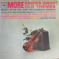 Frank De Vol And His Rainbow Strings More Radio's Great Old Themes Vinyl LP USED
