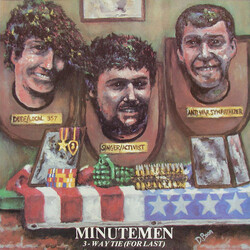 Minutemen 3-Way Tie (For Last) Vinyl LP USED