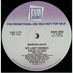Marvin Gaye My Last Chance USED VINYL 12INCH PROMO