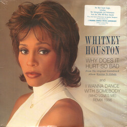 Whitney Houston Why Does It Hurt So Bad / I Wanna Dance With Somebody (Who Loves Me) (Remix 1996) USED VINYL 12INCH 33 S RPM SINGLE