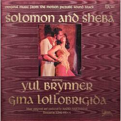 Mario Nascimbene Solomon And Sheba (Original Music From The Motion Picture Sound Track) Vinyl LP USED
