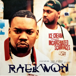 Raekwon Ice Cream / Incarcerated Scarfaces USED VINYL 12INCH 33 S RPM