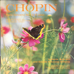 Frédéric Chopin / Menahem Pressler / Orchester Der Wiener Staatsoper / David Josefowitz / Jean-Marie Auberson Piano Concerto No 1 in E Minor, Op 11 Vi