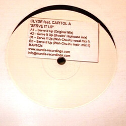 Clyde / Capitol A Serve It Up USED VINYL 12INCH PROMO WHITE LABEL