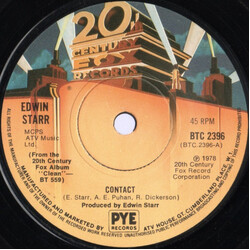 Edwin Starr Contact USED VINYL 7INCH 45 RPM
