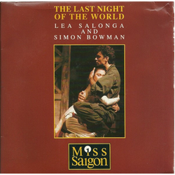 Lea Salonga / Simon Bowman The Last Night Of The World Vinyl 7" USED