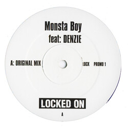 Monsta Boy / Denzie Baby Can't You See Vinyl 12" USED