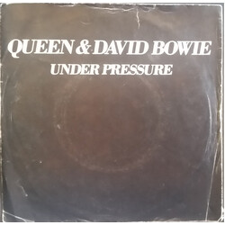 Queen / David Bowie Under Pressure USED VINYL 7INCH SINGLE 45 RPM